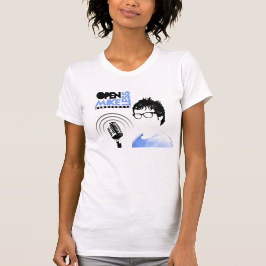 Öffnen Sie Mikeless T-Shirt (Vorderseite)