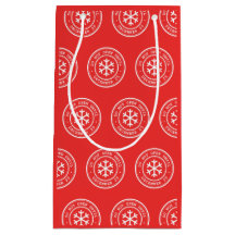 Öffnen Sie nicht bis 25. Dezember Red Gift Bag