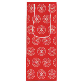 Öffnen Sie nicht bis 25. Dezember rot Geschenktüte Für Weinflaschen