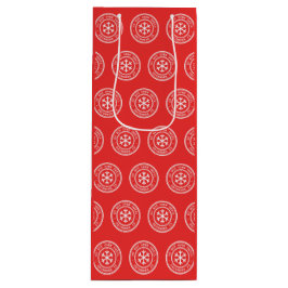 Öffnen Sie nicht, bis die Red Christmas Wine Gesch Geschenktüte Für Weinflaschen