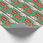 Öffnen Sie nicht bis Weihnachten Geschenkpapier (Ecke)