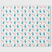 öffnen Sie nicht bis Weihnachten lustig Geschenkpapier (Flach)