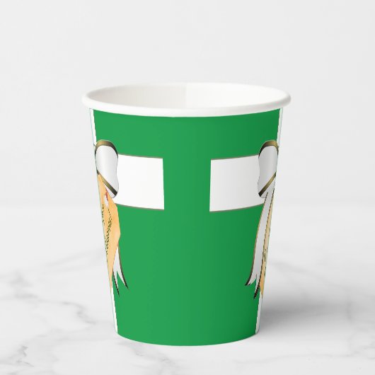 Öffnen Sie nicht bis Weihnachts-Papiertasse Pappbecher (Links)