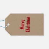 Öffnen Sie nicht bis Weihnachtsnamen Geschenkanhänger (Rückseite Horizontal)