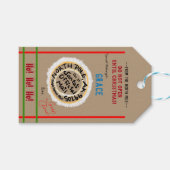 Öffnen Sie nicht bis Weihnachtsnamen Geschenkanhänger (Vorderseite (Horizontal))