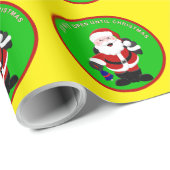 Öffnen Sie nicht bis Weihnachtswrapping Paper Geschenkpapier (Rolleneckpunkt)