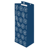 Öffnen Sie nicht bis zum 25. Dezember 2010 Geschenktüte Für Weinflaschen (Rückseite Schrägansicht)