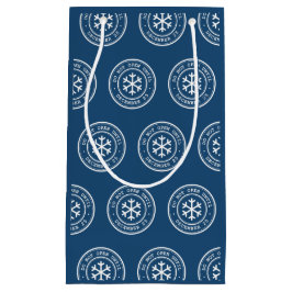 Öffnen Sie nicht bis zum 25. Dezember Blue Gift Ba Kleine Geschenktüte