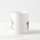 Öffnen Sie QuellTyp (Software-Entwickler-Herzog) Kaffeetasse (Mittel)