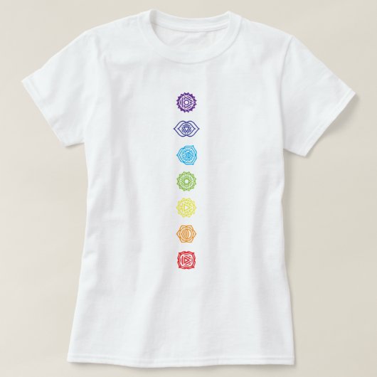 Öffnen Sie sich und Kontrolle Ihr Chakra T-Shirt (Design vorne)