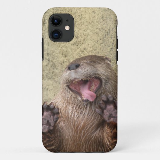 Öffnen Sie sich weit! Otter iPhone 5 Fall Case-Mate iPhone Hülle (Rückseite)