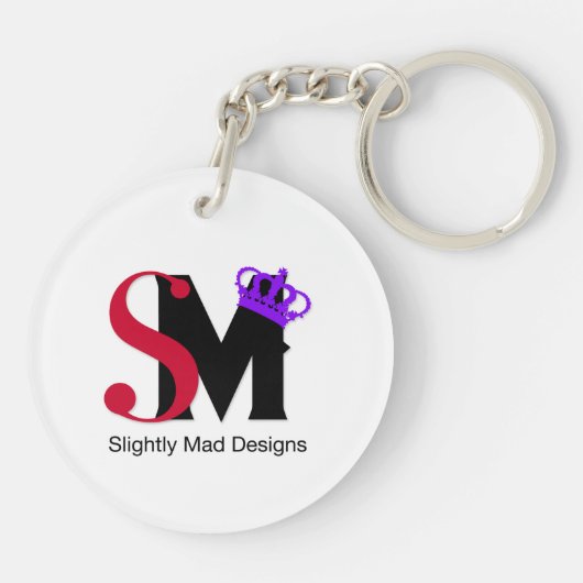 Öffnen Sie sich weit! Otter-Schlüsselanhänger Schlüsselanhänger (Rückseite)