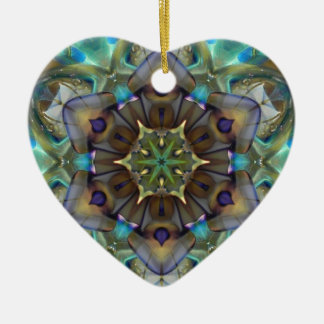 Öffnen Sie sich zum Liebe-Herzen Keramikornament