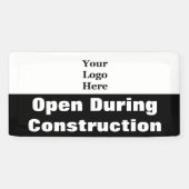 Öffnen Sie während der Konstruktion Ihr Logo in Sc Banner (Horizontal)