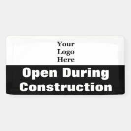 Öffnen Sie während der Konstruktion Ihr Logo in Sc Banner