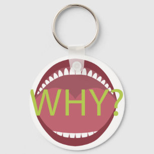 Öffnen Sie weit Mund Schlüsselanhänger