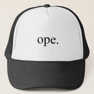 öffnen truckerkappe