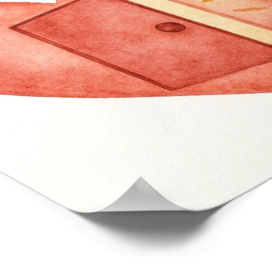 Öffnet das Herz Poster (Ecke)