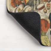 Öffnung der Saida Eisenbahn in Algerien Mousepad (Ecke)