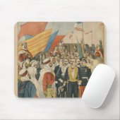 Öffnung der Saida Eisenbahn in Algerien Mousepad (Mit Mouse)