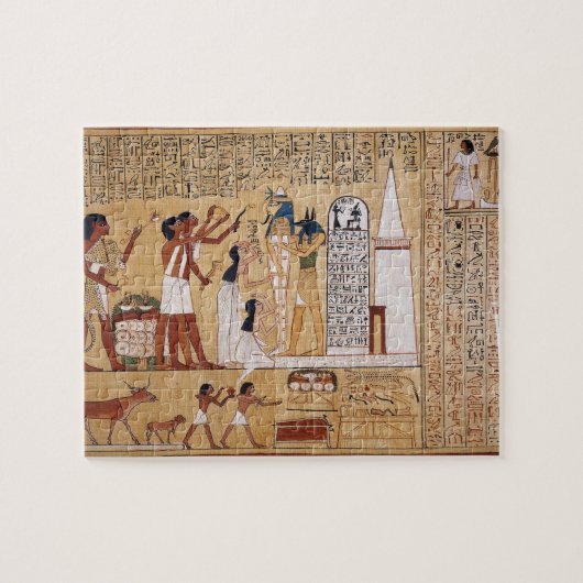 Öffnung des Mund-Zeremonie-Buches der Toten Puzzle (Horizontal)