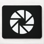 Öffnungs-Piktogramm Mousepad (Vorne)
