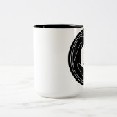 Öffnungs-Silhouette-Tasse Zweifarbige Tasse (Mittel)