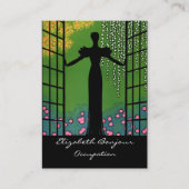 Öffnungs-Türen PAPER/SIZE/SHAPE WAHLEN - Visitenkarte (Vorderseite)