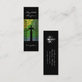 Öffnungs-Türen ~ Visitenkarte/Telefonkarte Mini Visitenkarte (Vorne/Hinten)