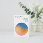 Öffnungskreis 03 visitenkarte (Stehend Vorderseite)