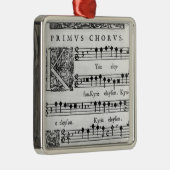 Öffnungsseite der Masse für doppelten Chor Silbernes Ornament (Rechts)