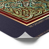 O'ffogerty Harp Poster (16x20") (Ecke)