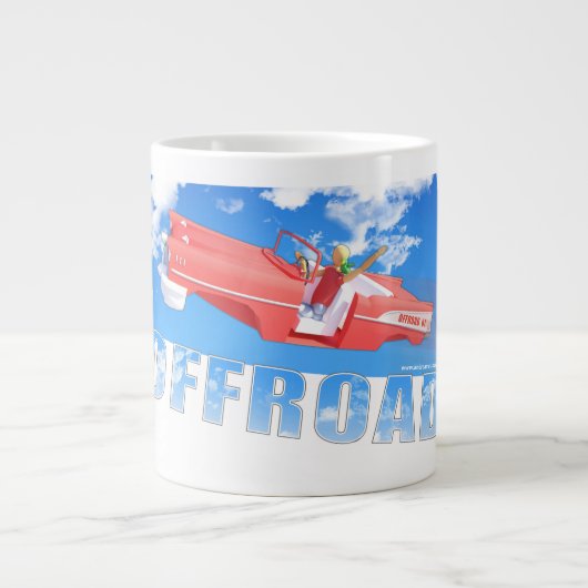 Offroad - 01 Jumbo-Tasse (Vorderseite)