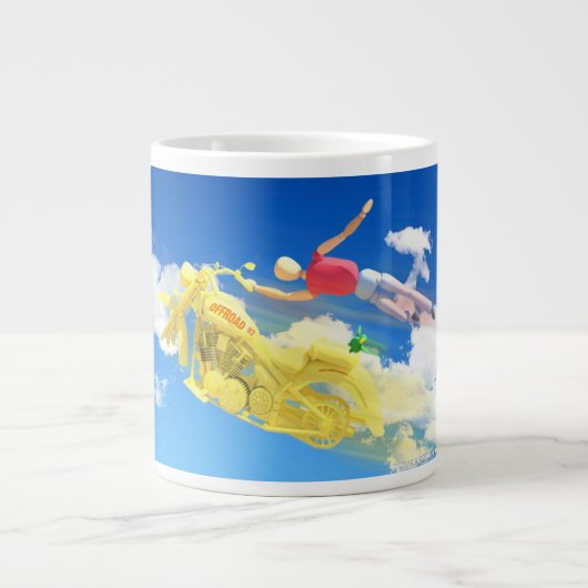 Offroad 02 Jumbo-Tasse (Vorderseite)
