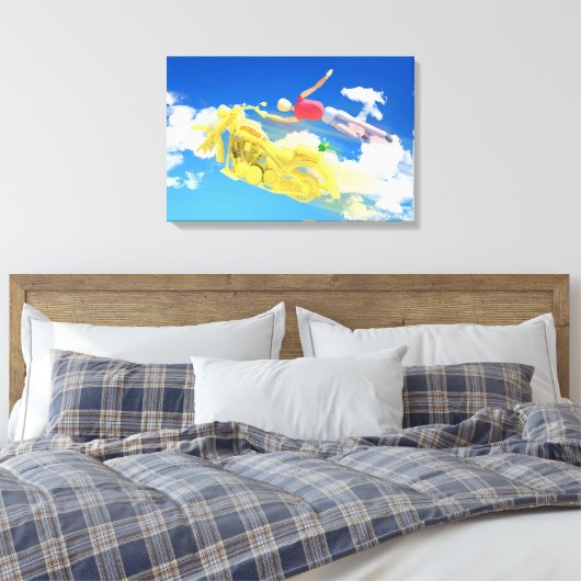 Offroad 02 Leinwand (Insitu (Schlafzimmer))