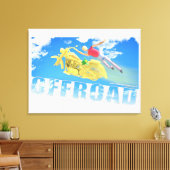 Offroad - 02 leinwanddruck (Insitu (Wohnzimmer))