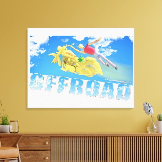 Offroad - 02 leinwanddruck (Insitu (Wohnzimmer))