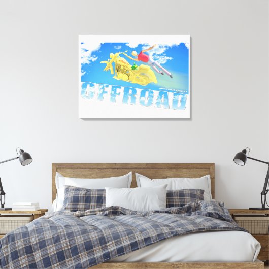 Offroad - 02 leinwanddruck (Insitu (Schlafzimmer))