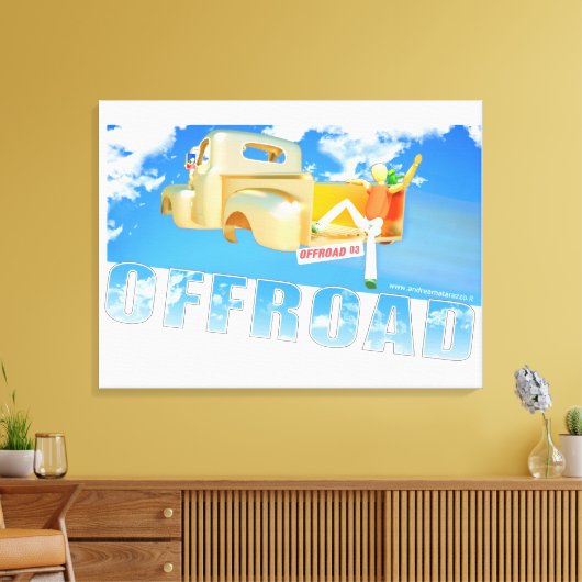 Offroad - 03 leinwanddruck (Insitu (Wohnzimmer))