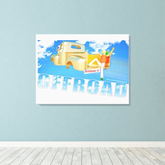 Offroad - 03 leinwanddruck (Insitu (Holzboden))