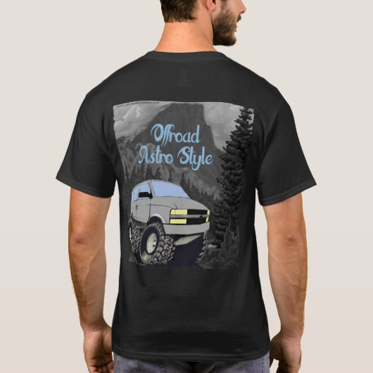 Offroad Astro Style T-Shirt (Rückseite)