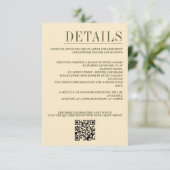 Offroad Canyon Couple QR Code und Details Begleitkarte (Stehend Vorderseite)