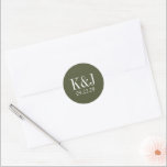 Offroad Canyon Couple Wedding Runder Aufkleber<br><div class="desc">Dies ist ein großartiger Pop von Grün für unser einladendes Set oder auf zu Gunsten Verpackung. Gerne stellen wir Ihnen diese weiter,  bitte senden Sie uns eine Nachricht für Ihre Hilfe.</div>