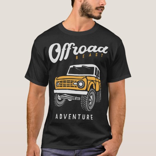 Offroad car beast adventure T-Shirt (Vorderseite)