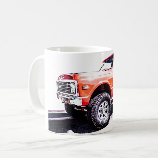 Offroad Custom Truck Kaffeetasse (Vorderseite Links)