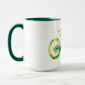 Offroad Downhill Sport Xtreme Wasserfarben Kunst, Tasse (Links)