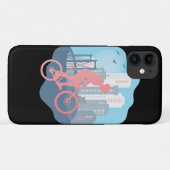 Offroad-Fahrrad, Urban, Lifestyle & City Case-Mate iPhone Hülle (Rückseite (Horizontal))