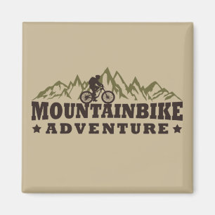 Offroad-Mountainbike-Abenteuer Magnet