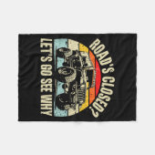 Offroad Racing Dad Sxs 4x4 Off-roading Suv Utv Car Fleecedecke (Vorderseite (Horizontal))