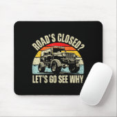 Offroad Racing Dad Sxs 4x4 Off-roading Suv Utv Car Mousepad (Mit Mouse)